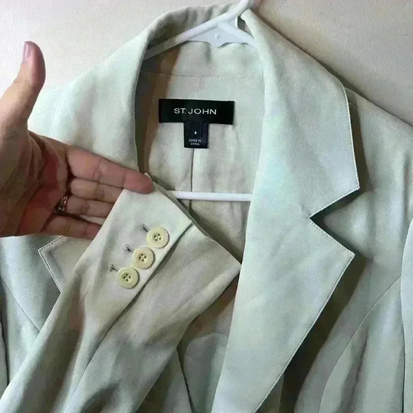 Cream color St. John blazer